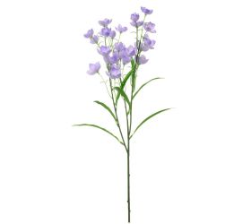 Konár zvončeky modré x3  64cm