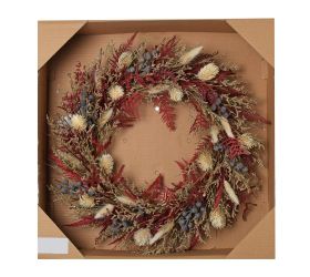 Veniec suš.,bodl.,papraď,limon.,lagur., mo/če/kre/hne 46cm