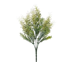 Zeleň bobulky biele 36cm