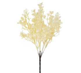 Zeleň drob. kvietky krémové 34cm