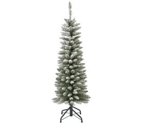 Strom vianočný borovica pencil úzka zasnežený výška 180/priemer 50 cm