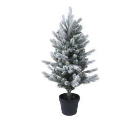 Strom vianočný zasnežený v kvetin.grandis výška 60/priemer 44 cm