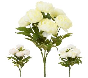 Kytica pivonka x7, mix/3f 52cm