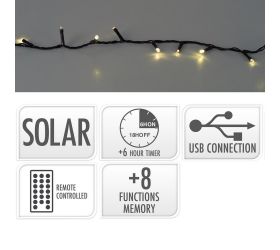 Led480 solár/timer/8fun/adapt./usb/ww//aex100110