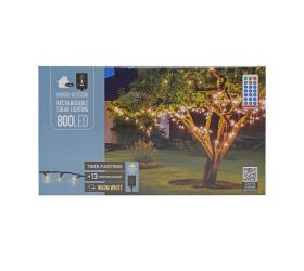 Led800 solar ww/timer/8fun/ovlád/usb/ aex100130