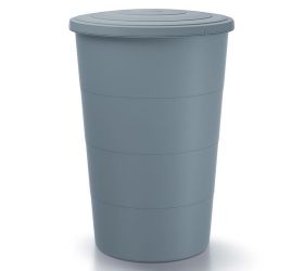 Idsm160 sud na dažďovú vodu smooth sv.šedý 60x60xv87,8cm/160l