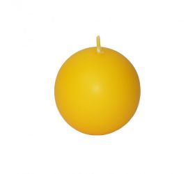 Guľa 60 lak.matná žl.
