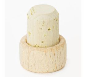 Zátka griffcork-drevená hlavička zgfdn35162819 35x20mm