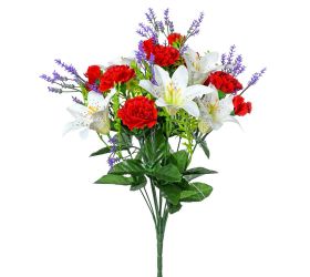 Kytica ľalia karafiát x13 40cm