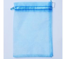 Hy-3407 organz. vrecko modré 15x23cm
