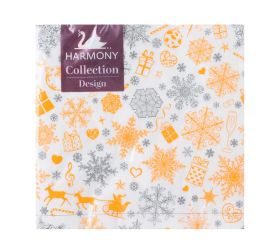 369w33-3 servítky harmony /3vr/ 20ks various xmas super cena