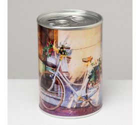 Pokladnička plech mix 2 10,2x10,2x6cm