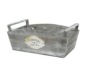 399fl/s debnička drevo šedá l 38x25x16,5cm