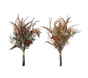 Kytička mix zeleň, trávy mix 2f 46cm