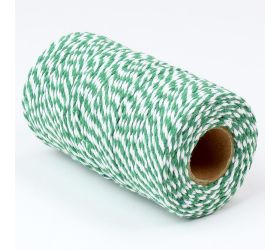 Šnúrka farby 2mmx100mtm zelená/biela