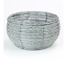 329fl/s obal plast šedý 22x28/11cm