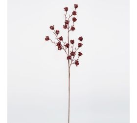 Konár bordové bobulky 76cm