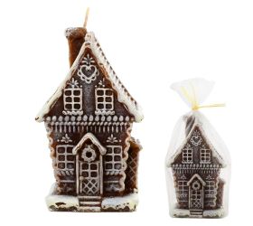 Perníkový domček malý hnedý 8,5x14cm