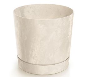 Dpop130e kvetináč tubo p beton pieskový 12,8xv12,8cm 1,2l