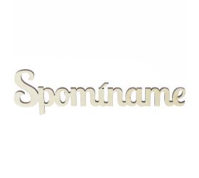 Výrez-spomíname 20x6cm s/3