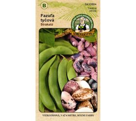 Fazuľa záhr. tyč. strakatá 15s