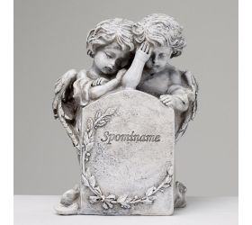 Anjel sivý 13x7,5x16,5cm polyres super cena