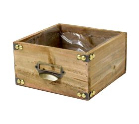 403fl/s debnička šuflík drevo hnedý m 17x17x9,5cm