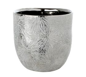 Super cena obal strieborný vzor ohňostroj 19*18cm