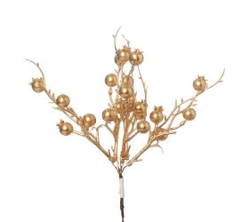 Zápich šípky na konáriku zlaté /5 22cm