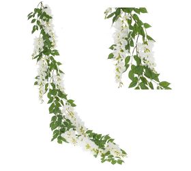 Girlanda vistéria krém 180cm