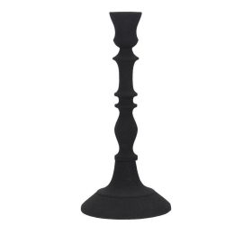 Svietnik na kónic. svieč. 21cm čierny //a67101830