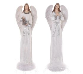 Anjel biely mix2 39cm polyres super cena