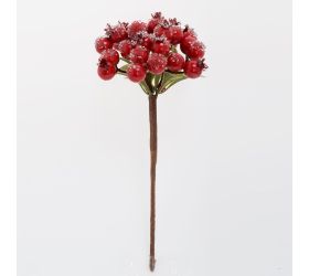 Zápich červené šípky, ľad, zeleň 22cm