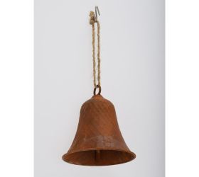Záves zvonec hrdza 16*17cm