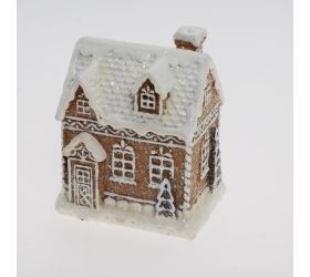 Domček perníkový poly 8,1*6*10,3cm