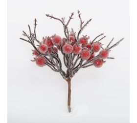 Zápich šípky červené,ľad., konárik 17cm