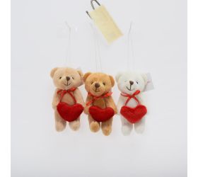 Záves medvede mix/f textil 10cm