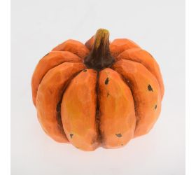 Tekvica oranžová keramika 8,5*8,5*7,5cm