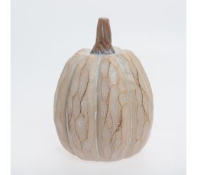 Tekvica bie/hnedá 16*16*22cm
