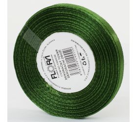 Saten stuha 6mm/20m zelená tm. farba 110