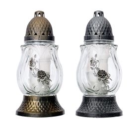 La 393r kah.sklo čierna ruža 80gr