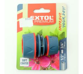 Spojka na hadice plast.3/4´´ na 1/2´´