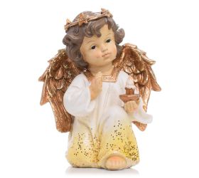 Anjel klačiaci poly led 12.5*9*15cm