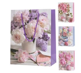 Darčeková taška s 18*23*8.5 cm kytice