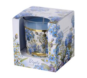 Voň.v skle flores bl.modrý 9x8cm