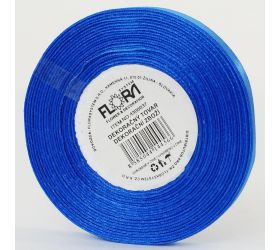 Saten stuha 6mm/20m modrá farba 121