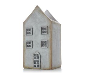 Domček sivo/hne poly 9*8*18