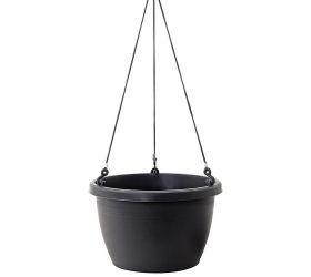 Kvetináč marina+záves antracit glit 30x18,5(60)cm/1,75l