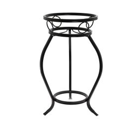 Kw016 stojan na kvet čierny 40cm