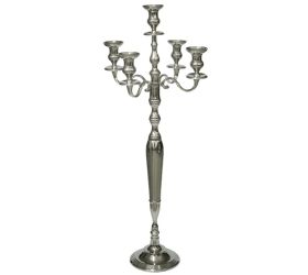 Alumin/nik svietnik 5 ram/ 100 cm